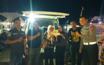 Layanan SAMBONGI Ditlantas Polda Sulbar Kembali ki Hadir di Tengah Keramaian Masyarakat, Urus Pajak Kendaraan Jadi Lebih Mudah