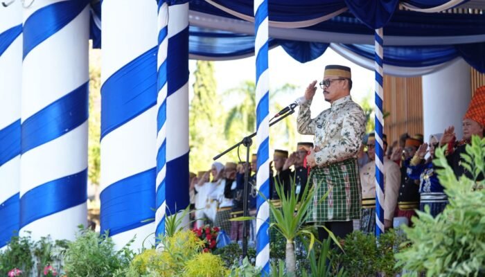 Gubernur Sulbar Hadiri ki Peringatan Hari Mamuju, Bumi Manakarra Terus Mengalami Kemajuan