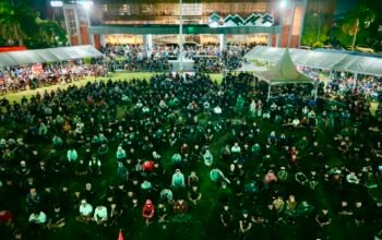 Nobar Semifinal Piala Dunia, Ribuan Warga Padati ki Lapangan Pemuda 