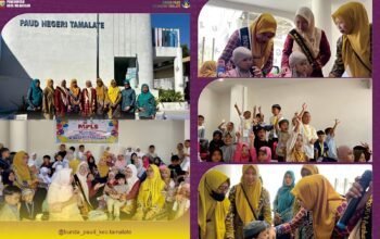 Keren na Tauwwa Rini Puspita Aril Hadiri MPLS di PAUD Negeri Tamalate,Dorong Pembentukan Karakter Anak