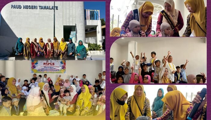Tauwwa, Rini Puspita Aril Hadiri MPLS di PAUD Negeri Tamalate,Dorong Pembentukan Karakter Anak