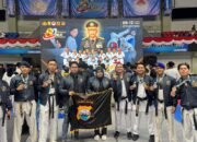 Kontingen Taekwondo Polda Sulsel Raih ki 9 Medali pada Kejuaraan Kapolri Cup Banten 2026