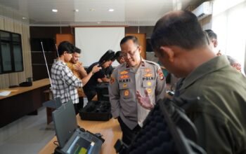 Wakapolda Sulbar Cek Alat Khusus Ditintelkam: Dorong ki Transformasi Pelayanan Berbasis Teknologi Informasi