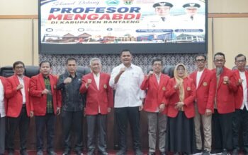 Adde, Porena tawwa, Bupati Bantaeng Sambut Tim Dewan Profesor Unhas