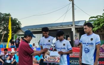 Sekertaris Koni Bulukumba Tutup ki Turnamen Sepak Takraw Bayu Perdana