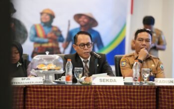 Jamsostek Award 2026, Sekda Sulbar: Kami Kejar ki UHC 99 Persen, Agar Semua Pekerja Terakomodir