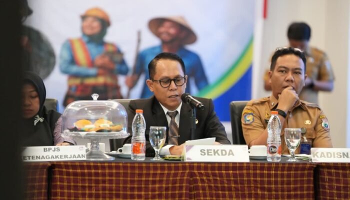 Jamsostek Award 2026, Sekda Sulbar: Kami Kejar ki UHC 99 Persen, Agar Semua Pekerja Terakomodir