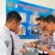 Ditlantas Polda Sulbar Pasang ki Mading Edukatif di SMA Negeri 1 Mamuju: Wadah Belajar Tertib dan Selamat