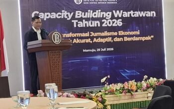 Tingkatkan Kompetensi Pers di Era Digital, BI Sulbar Gelar Capacity Building Wartawan 2026