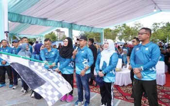 Jalan Sehat HARGANAS XXXIII di Wajo Semarak, Bupati Andi Rosman Ajak Perkuat Ketahanan Keluarga