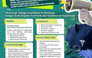 Kolaborasi Biddokkes dan Kemenkes Buka Prodi D‑III Keperawatan Kelas Khusus RS Bhayangkara, Cetak Tenaga Ahli Keperawatan Forensik & Kedokteran Kepolisian, Ayo Daftar!