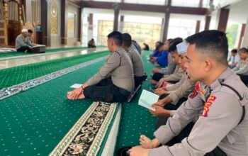 Perkuat Pondasi Moral dan Disiplin, Polda Sulbar Konsisten ki Gelar Pembinaan Rohani Demi Pelayanan Humanis