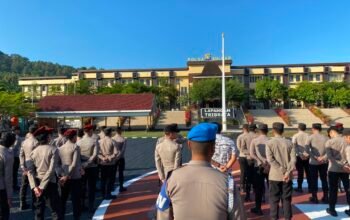 Apel Siaga Kompi Kerangka Polda Sulbar: 347 Personel Siap ki Bergerak Cepat Antisipasi Situasi Kamtibmas