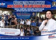 Reses Politisi Muda Demokrat Andi Sariful Aklam Diserbu Aspirasi, Warga Kampung Enrekang Prioritaskan Infrastruktur dan Pelayanan Dasar
