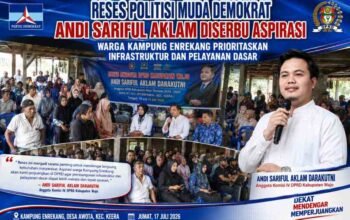 Reses Politisi Muda Demokrat Andi Sariful Aklam Diserbu Aspirasi, Warga Kampung Enrekang Prioritaskan Infrastruktur dan Pelayanan Dasar