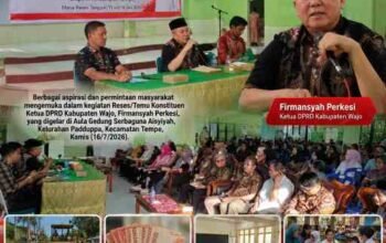 Permintaan Warga Mendominasi Reses Ketua DPRD Wajo di Padduppa, Infrastruktur hingga Insentif RT Jadi Sorotan