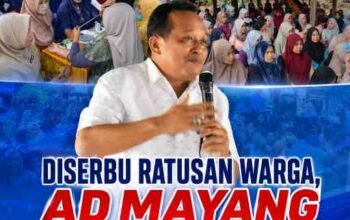Diserbu Ratusan Warga, AD Mayang Tegaskan Komitmen Mengawal Aspirasi Warga, Pembangunan Jalan Paria–Tosora Jadi Prioritas