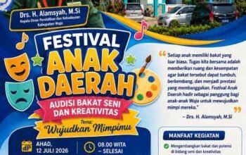 Disdikbud Wajo Ajak Pelajar Tunjukkan Bakat melalui Festival Anak Daerah Bertema “Wujudkan Mimpimu”