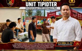 Satreskrim Polres Wajo Turun Tangan Cek Distribusi Gas Melon, Kasat: Jika Ada Penimbunan Kami Tindak!