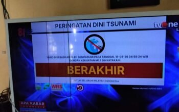 Jangki Panik, Bupati Selayar Imbau Masyarakat Tenang Terkait Gempa di NTT