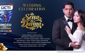 Pernikahan Paling Dinanti Keluarga Indonesia: HUT RCTI ke-37 Hadirkan “Wedding Celebration Sena & Davina”