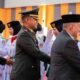 Jelang HUT RI ke-81, Dandim 1406/Wajo Ikuti Pengukuhan 70 Anggota Paskibraka Tahun 2026