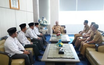 Pemprov Sulbar Terima ki Audiensi Kepala Kantor Wilayah Kementerian Haji dan Umrah Sulbar