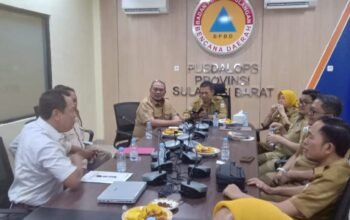 Pemprov Sulbar Perkuat ki Mitigasi Bencana melalui Kerja Sama dengan IMV Corporation Jepang untuk Instalasi Sistem Seismometer