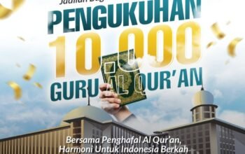 Kuru’ Sumange, Muktamar V Wahdah Islamiyah Akan Kukuhkan 10.000 Guru Al-Qur’an di Masjid Istiqlal