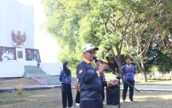 Kalapas Bulukumba Pimpin ki Apel dan Kerjabakti di TMP Taccorong