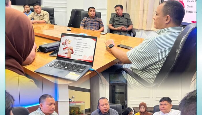 Sambut Kemerdekaan RI ke-81 Tahun, Camat Tamalate Gelar ki Rakor 