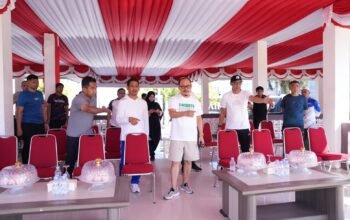 Gubernur Suhardi Duka Cek Persiapan Upacara 17 Agustus di Lapangan Ahmad Kirang, Capai 80 Persen