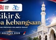 Pemprov Sulbar Gelar ki Zikir dan Doa Kebangsaan, Perkuat Semangat Kemerdekaan dan Persatuan