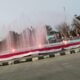 Sambut HUT ke-81 Kemerdekaan RI, PUPR Sulbar Percantik ki Kolam Air Mancur di Jalan Arteri Mamuju