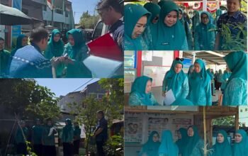 Camat Tamalate Didampingi Ketua TP-PKK Kecamatan Terima ki Kunjungan Tim Penilai Revitalisasi Lomba