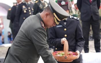 Dandim 1406/Wajo Ziarah Nasional di TMP Empagae, Kenang Jasa Para Pahlawan