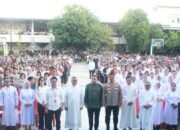 6.000 Umat Katolik Padati Bumi Rajawali Makassar, Perayaan Maria Diangkat ke Surga Penuh Pesan Damai