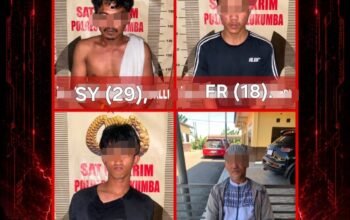Hebat, Kurang ji 24 Jam, 3 Terduga Pelaku Pencurian Kopra dan Penadah di Bulukumba Berhasil Diringkus 