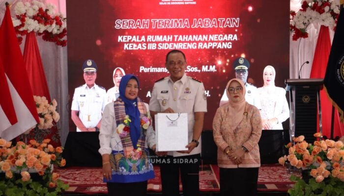 Kepala Rutan Sidrap Berganti, Pemkab Terus ki Perkuat Kolaborasi