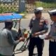Komitmen Lanjutkan ki Semangat Juang Pendahulu, Ditlantas Polda Sulbar Hadir Berbagi di Tengah Masyarakat