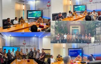 Kecamatan Tamalate Terima Tauwwa Kunjungan kerja dari Pemerintah Kecamatan Taliwang, Kabupaten Sumbawa Barat