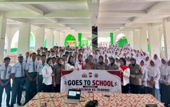 Jelang Hari Jadi ke-78 Polwan RI, Polwan Polres Bulukumba Edukasi ki di Tauwwa Pelajar melalui Police Go to School