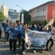 Kafilah Sulbar Semarakkan ki Pawai Defile MTQ KORPRI Nasional
