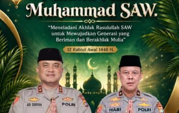 Momen Maulid Nabi, Kapolda Sulbar Ajak Generasi Penerus Wujudkan ki Kamtibmas Berlandaskan Teladan Rasulullah