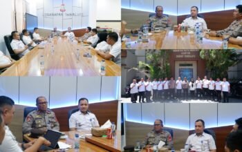 Tauwwa, Camat Tamalate Terima Kunjungan Kapolsek, Sepakati Penertiban Pembakaran dan Pembuangan Sampah