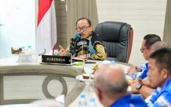 Gubernur Sulbar Perkuat ki Posko Karhutlah, Dua Titik Api di Mamasa Masih Terbakar