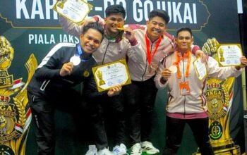 Briptu Risaldi Personel Ditlantas Polda Sulbar Wakili ki Indonesia di Ajang Internasional Karate Sri Lanka 2027 Mendatang