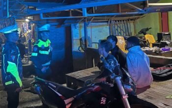 Jaga Malam Tetap Kondusif, Ditlantas Polda Sulbar Gencarkan ki Patroli dan Edukasi Keselamatan