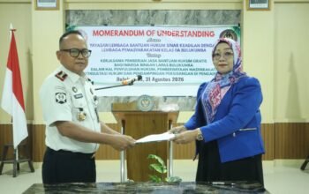 Mantap Tauwwa, Lapas Bulukumba  Kerja Sama ki dengan LBH Sinar Keadilan.