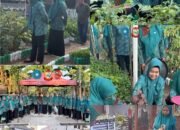 Kunjungi Kebun Hatinya PKK di Mangasa, Rini Puspita Aril Panen Tauwwa Sayur Wujudkan Ketahanan Pangan